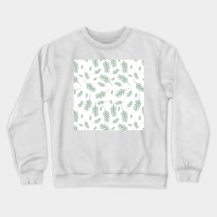 Palm leaves pattern Crewneck Sweatshirt